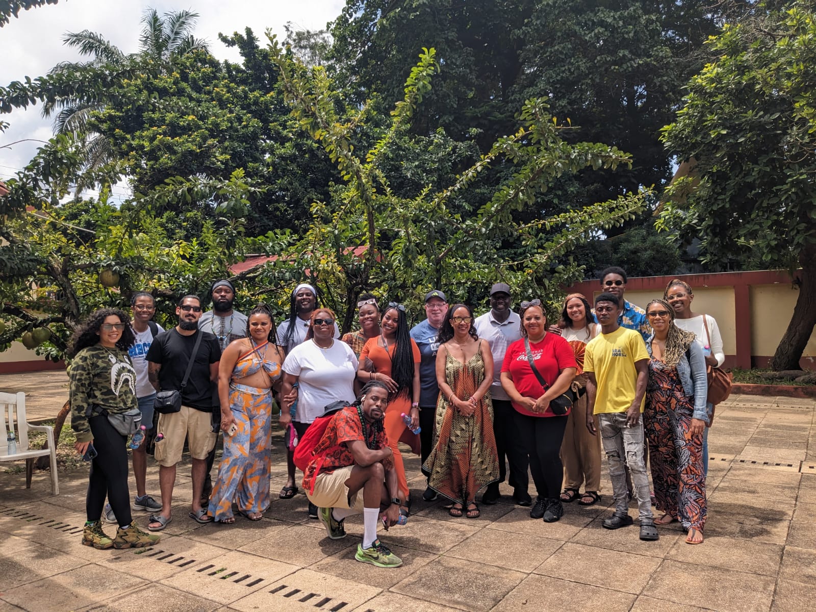 image of students study abroad in Ghana, West Africa