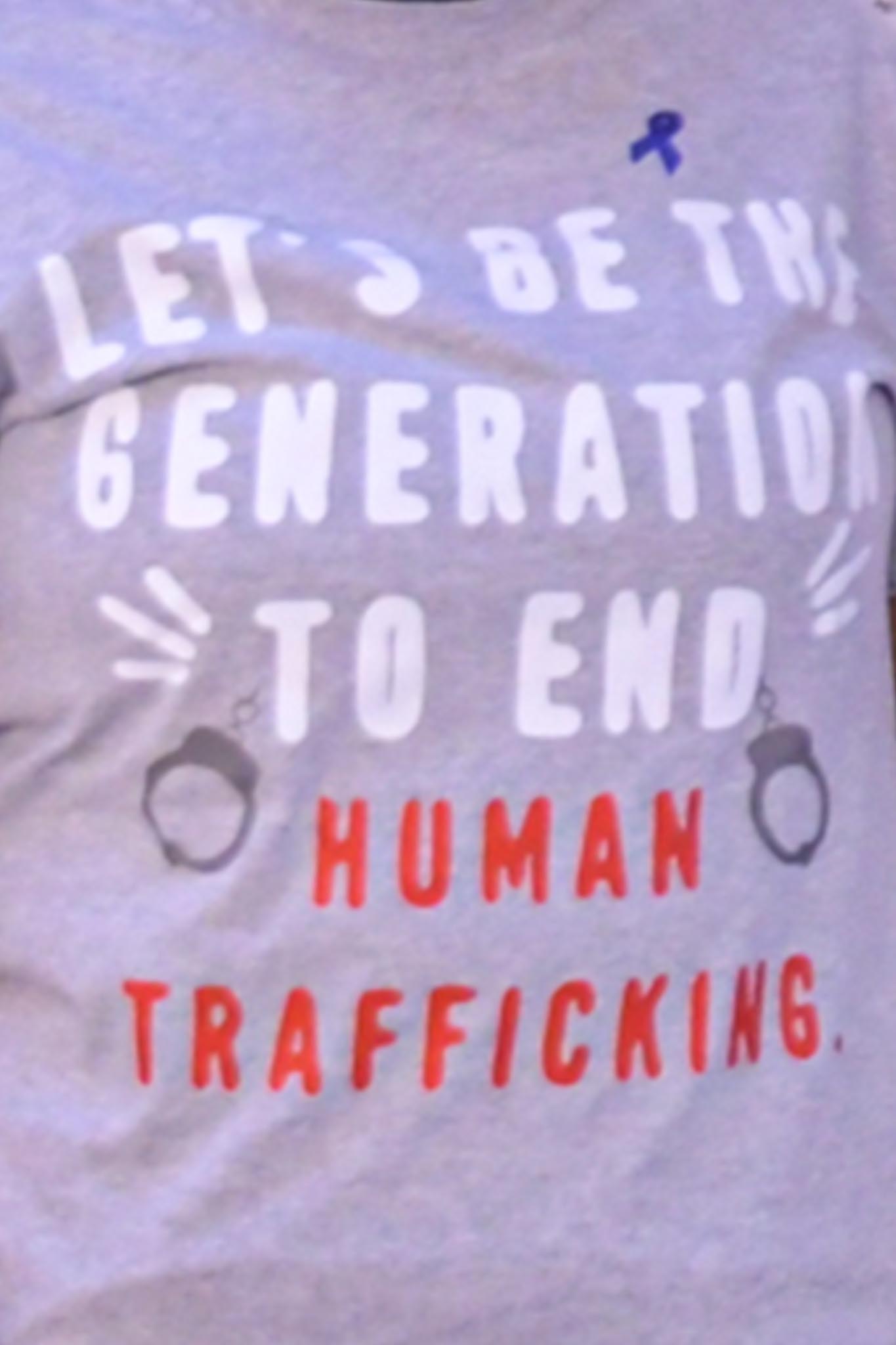 Let's Be The Generation To End Human Trafficking.