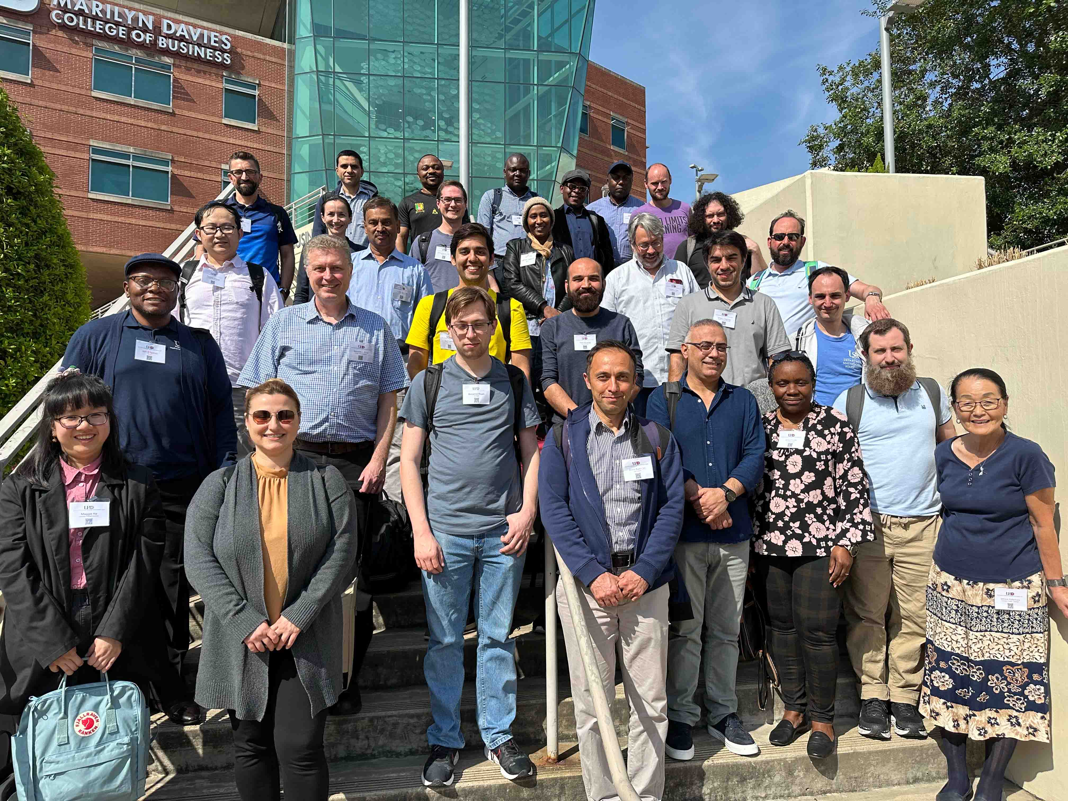 Group Picture with student of the Southern Regional Algebra Conference