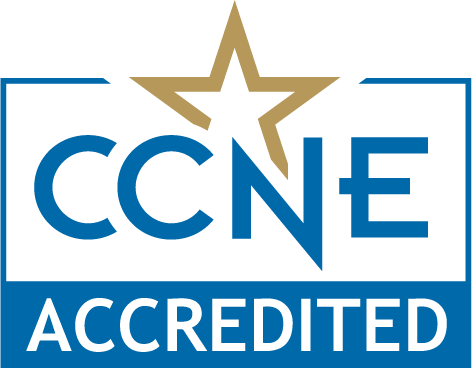 Commission on Collegiate Nursing Education Accreditation seal