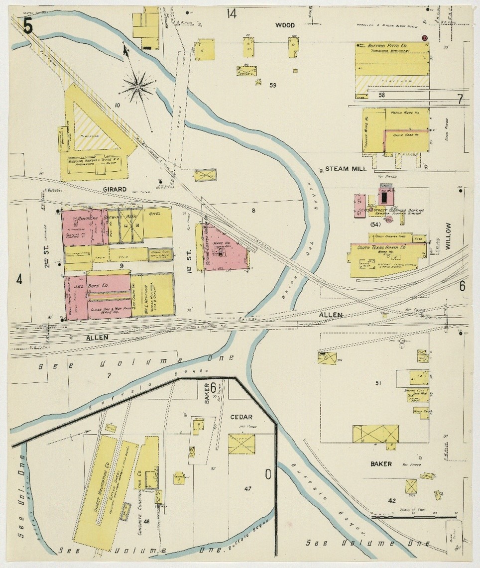 Sanborn Map 1907 Volume 2 Sheet 5 